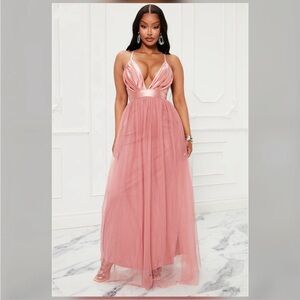 Fashion Nova Blush Maxi Dress